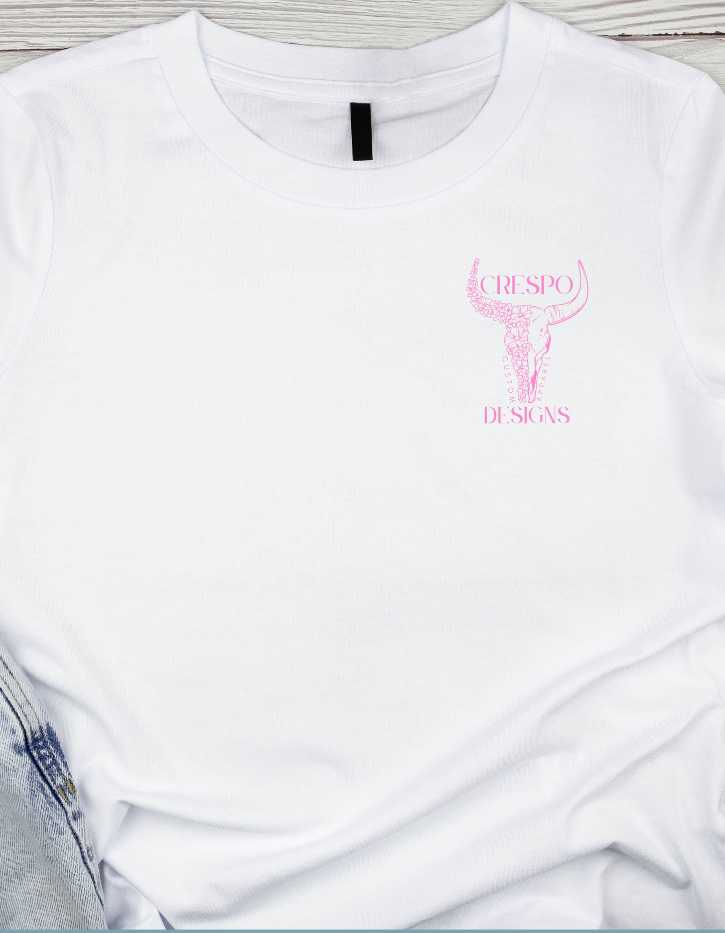 Crespo Designs Logo Pink Design CHILDREN