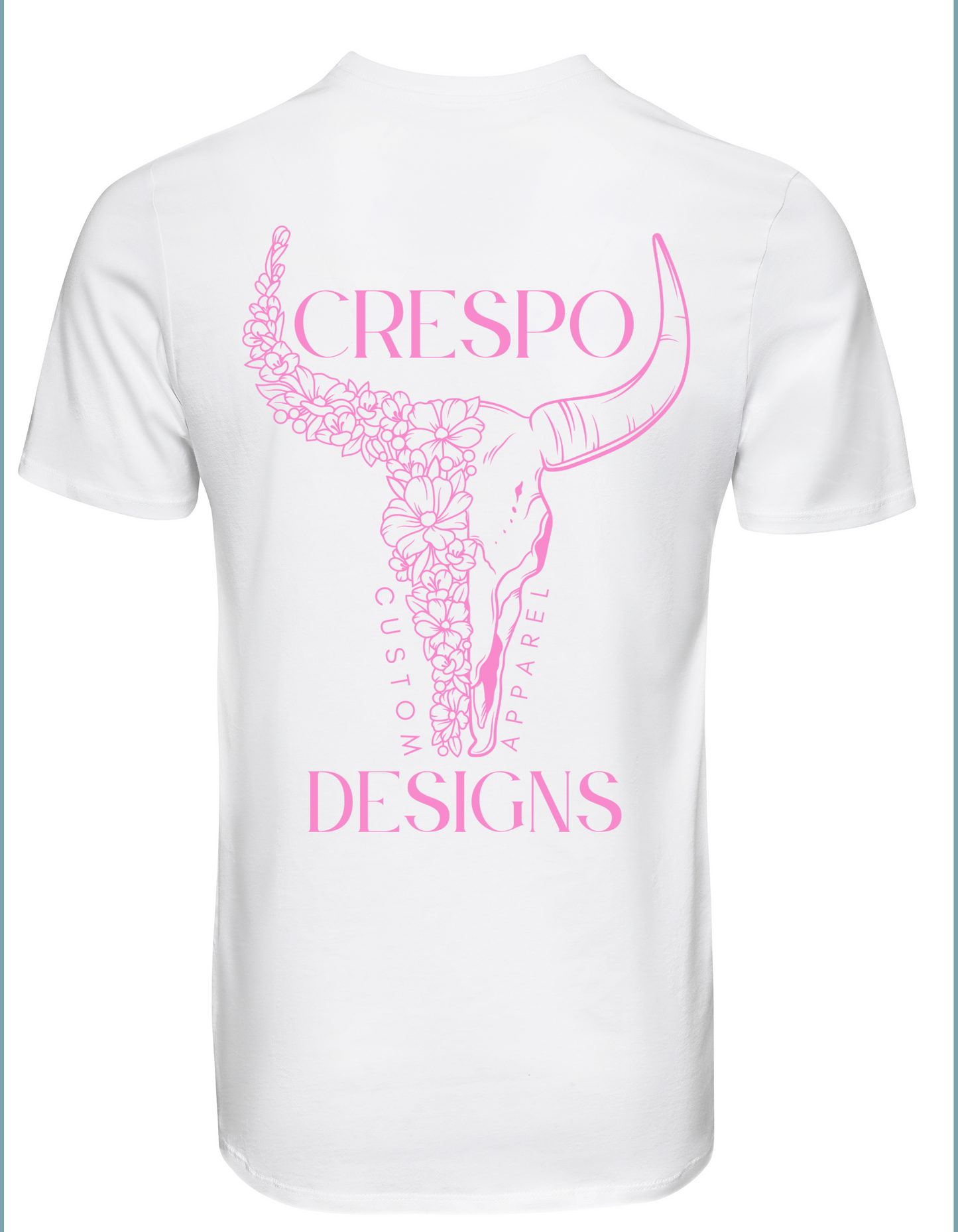 Crespo Designs Pink Logo Design ADULT