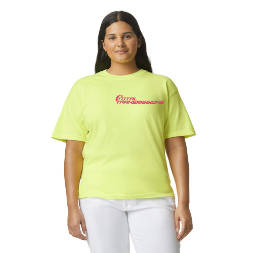 Total Transmission Pink & Camo Logo T Shirt