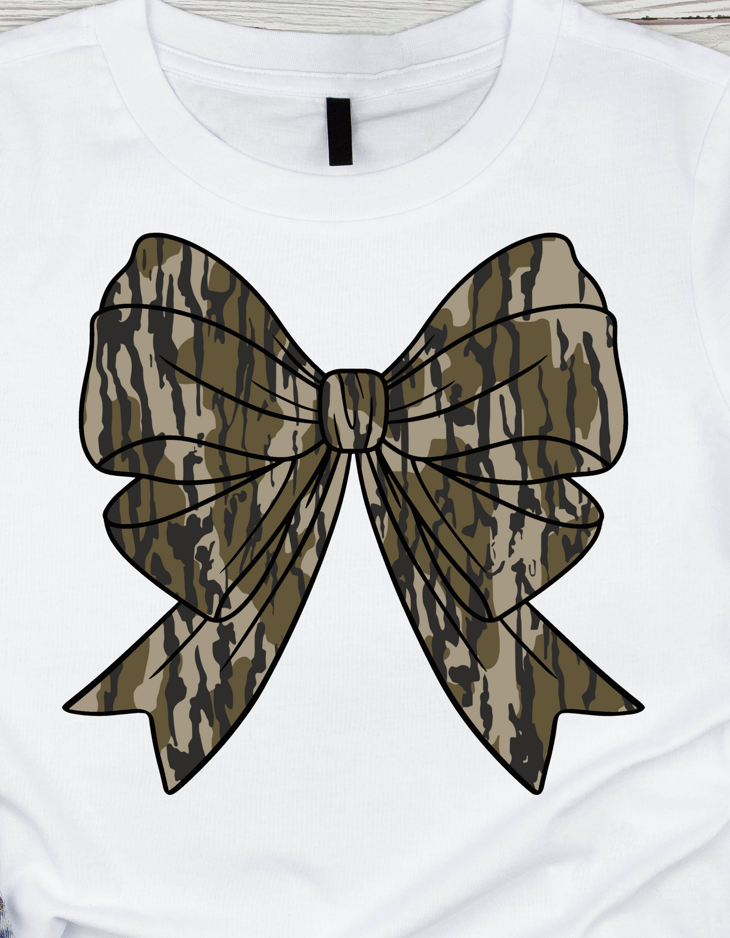 Camo Bow Design