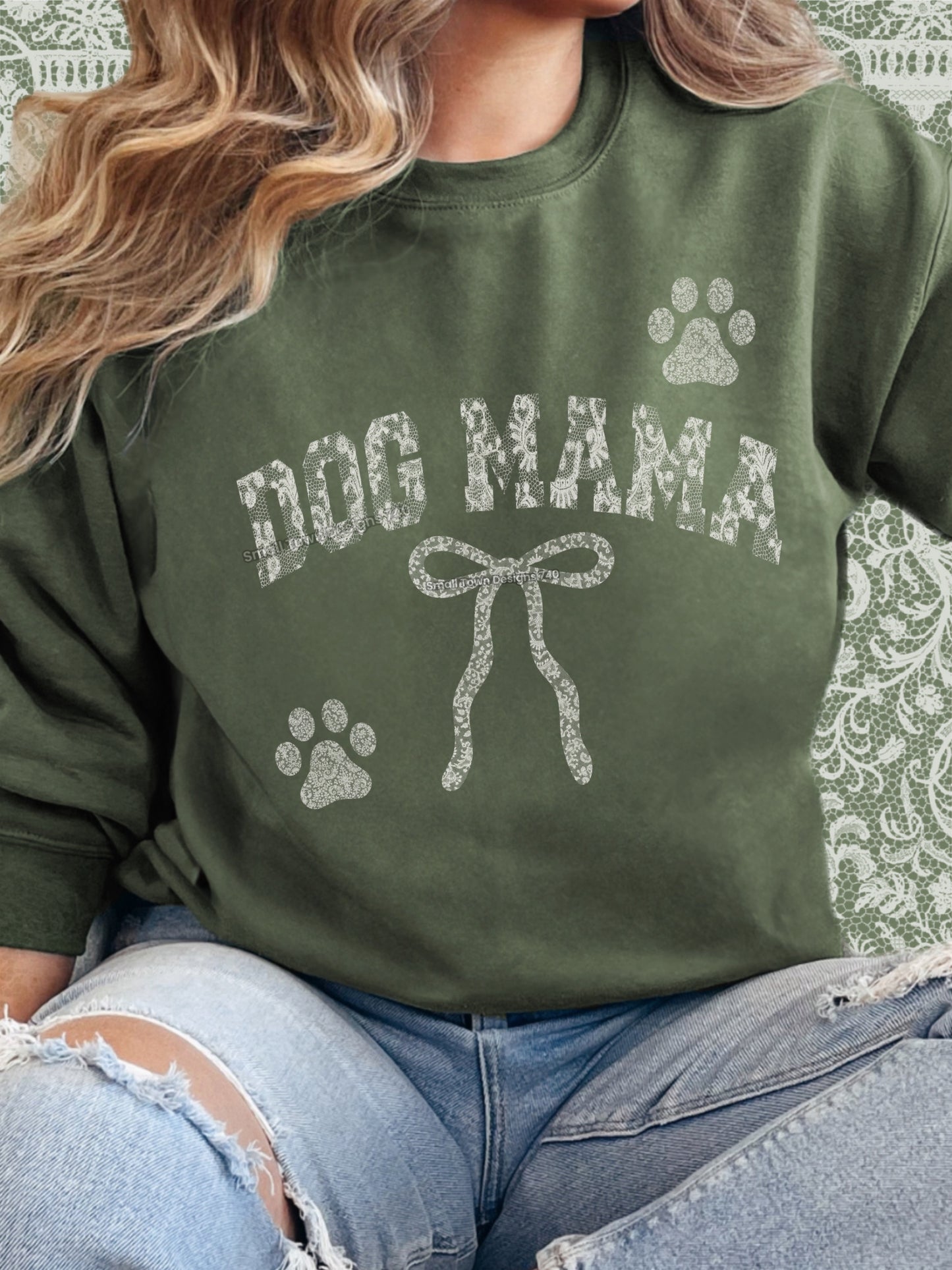 Lace Dog Mama Design