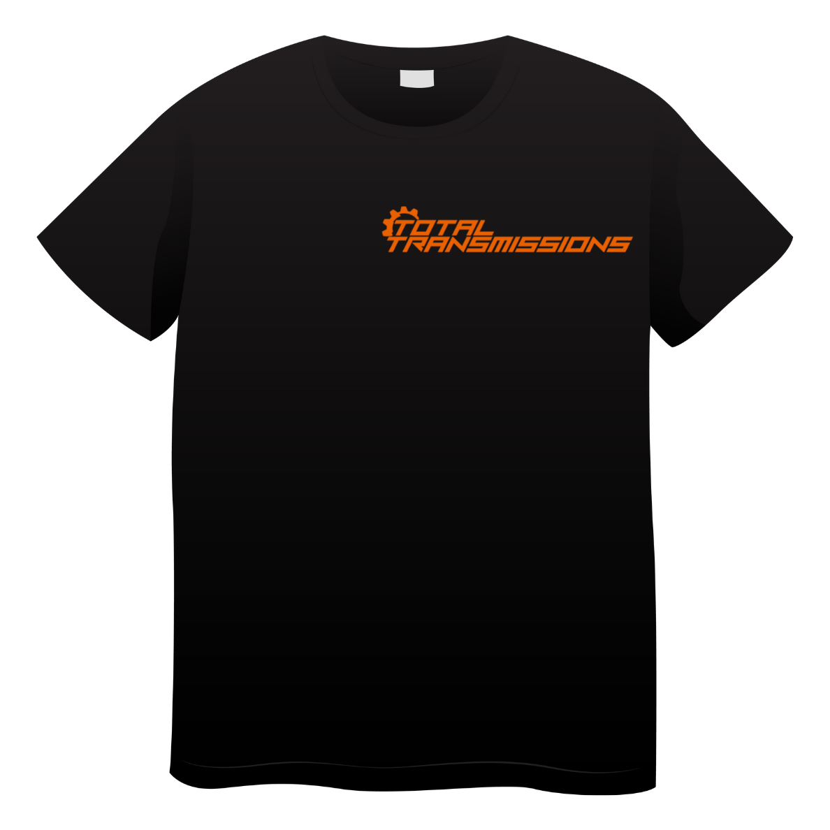 Total Transmissions Orange & Camo Logo T Shirt CHILDRENS