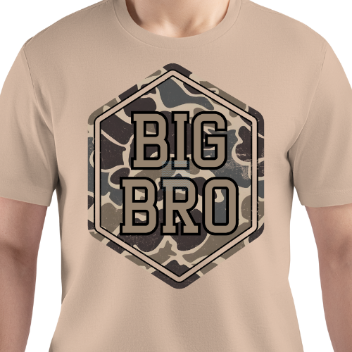 Big Bro Tan & Camo Design