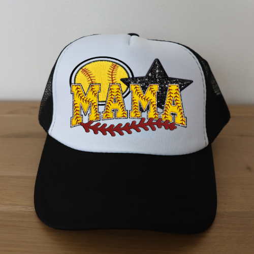 Softball Mama Trucker Hat