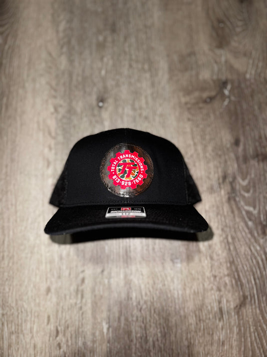 Total Transmission Full Color Leather Patch Pink & Camo